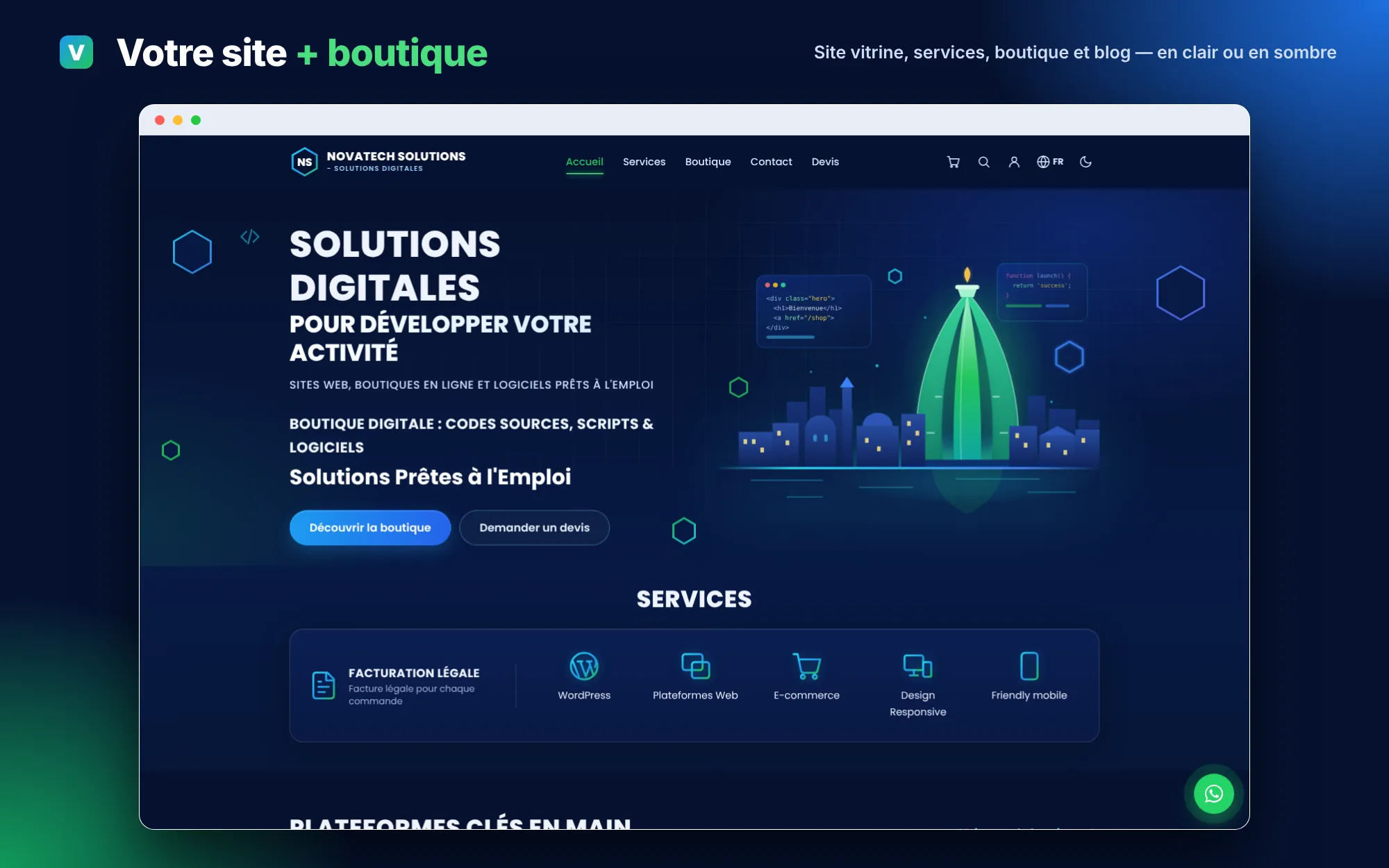Vendexo — Digital products store with a built-in licence server